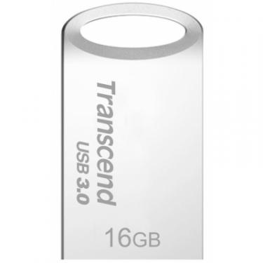 USB флеш накопитель Transcend 16GB JetFlash 710 Metal Silver USB 3.0 Фото