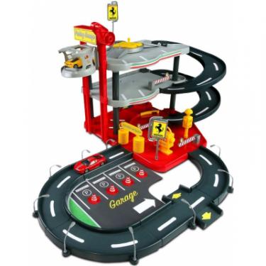 Игровой набор Bburago Гараж Ferrari (3 рівні, 2 машинки 1:43) Фото