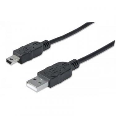 Дата кабель Manhattan USB 2.0 AM to Mini 5P 1.8m Фото 1