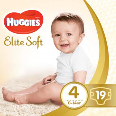 Подгузники Huggies Elite Soft 4 Small 19 шт Фото