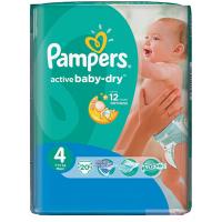 Подгузники Pampers Active Baby Maxi (7-14 кг), 20шт Фото