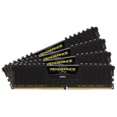 Модуль памяти для компьютера Corsair DDR4 16GB (4x4GB) 2800 MHz Vengeance LPX Black Фото 1