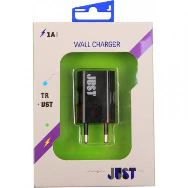 Зарядное устройство Just Trust USB Wall Charger (1A/5W, 1USB) Фото 2