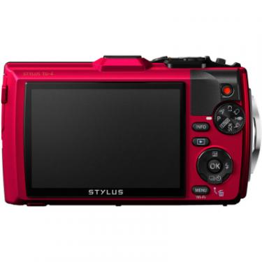 Цифровой фотоаппарат Olympus TG-4 Red Фото 3