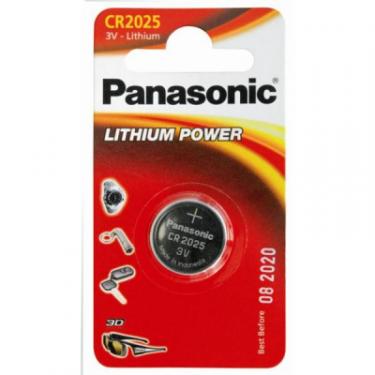 Батарейка Panasonic CR 2025 Lithium * 1 Фото