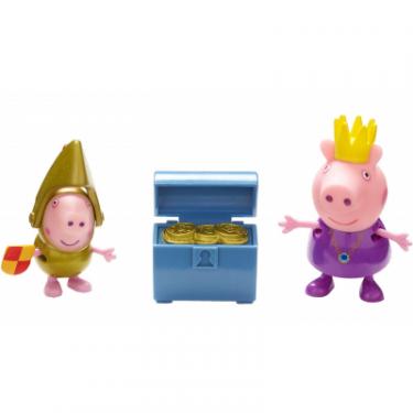 Фигурка Peppa Pig Серии Принцесса Принцесса Пеппа и Сэр Джордж Голд Фото 1