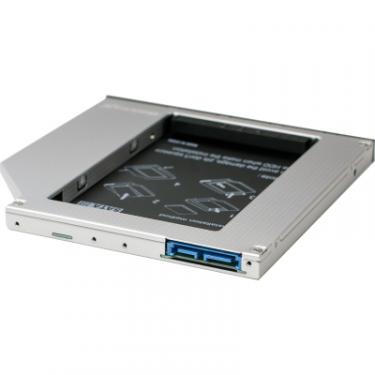 Фрейм-переходник Grand-X HDD 2.5'' to notebook 9.5 mm ODD SATA3 Фото 1