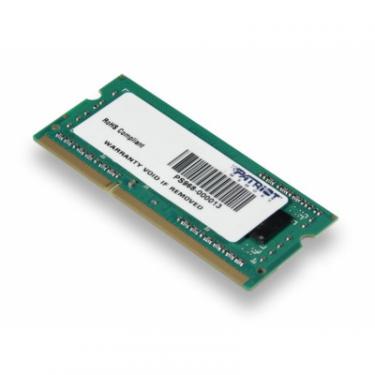 Модуль памяти для ноутбука Patriot SoDIMM DDR3 4GB 1333 MHz Фото 1