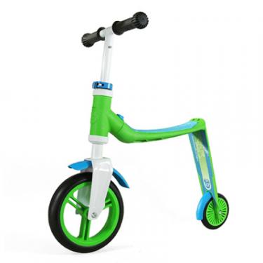 Самокат Scoot&Ride Highwaybaby зелено-синий Фото 3