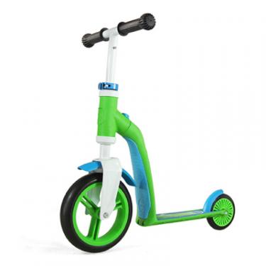 Самокат Scoot&Ride Highwaybaby зелено-синий Фото 4