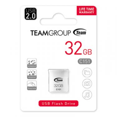 USB флеш накопитель Team 32GB C151 White USB 2.0 Фото 5