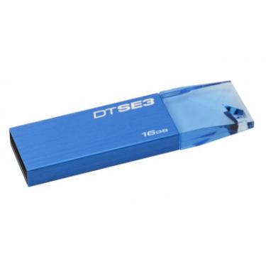 USB флеш накопитель Kingston 16GB DTSE3 Metalic Blue USB 2.0 Фото 1