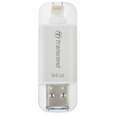 USB флеш накопитель Transcend 64GB JetDrive Go 300 Silver USB 3.1 Фото