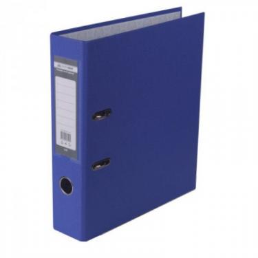 Папка - регистратор Buromax А4, 70мм, JOBMAX PP, dark blue, built-up Фото