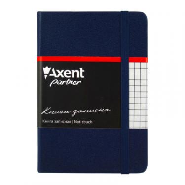 Книга записная Axent Partner, 95*140, 96sheets, square, blue Фото