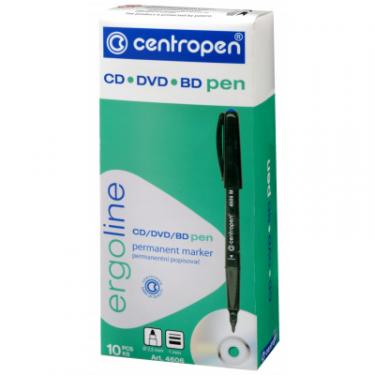 Маркер Centropen CD-Pen 4606 ergoline, 1 мм green Фото 1