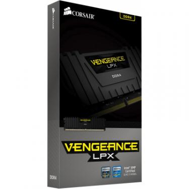 Модуль памяти для компьютера Corsair DDR4 8GB (2x4GB) 3200 MHz Vengeance LPX Black Фото 3