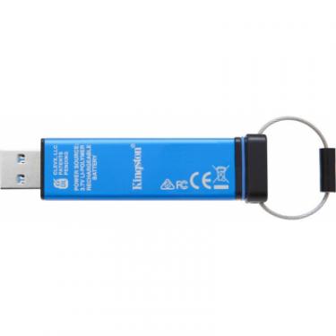 USB флеш накопитель Kingston 64GB DT 2000 Metal Security USB 3.0 Фото 2