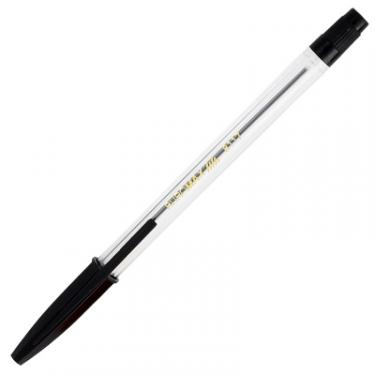 Ручка шариковая Buromax non-retractable JOBMAX Corvina, black Фото