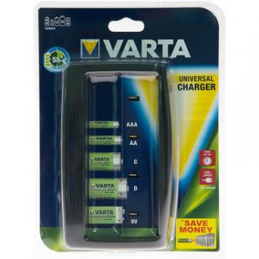 Зарядное устройство для аккумуляторов Varta UNIVERSAL CHARGER AA/AAA/C/D/9V Фото
