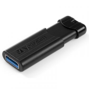 USB флеш накопитель Verbatim 16GB PinStripe Black USB 3.2 Фото 2