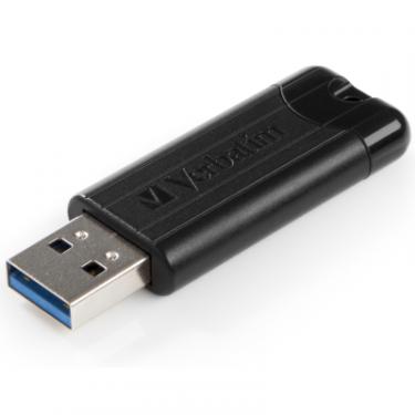 USB флеш накопитель Verbatim 16GB PinStripe Black USB 3.2 Фото 3