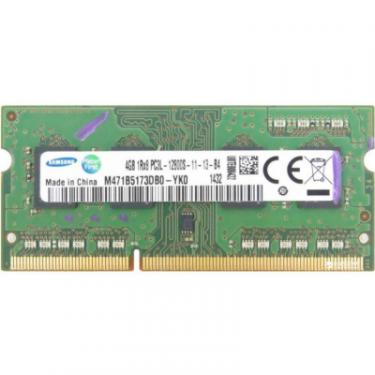 Модуль памяти для ноутбука Samsung SoDIMM DDR3 4GB 1600MHz Фото