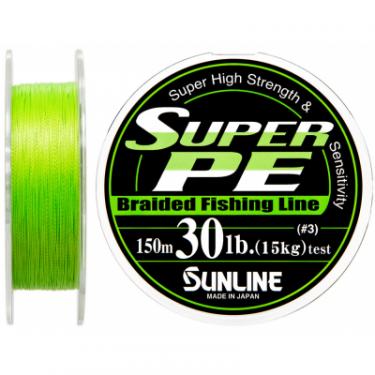 Шнур Sunline Super PE 150м салатовый 0.285мм 30LB/15кг Фото