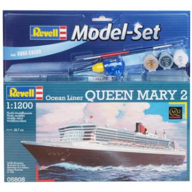 Сборная модель Revell Пароход-люкс Queen Mary 2 1:1200 Фото