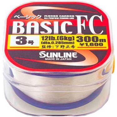 Флюорокарбон Sunline Basic FC 300м 0.285мм #3 12LB Фото
