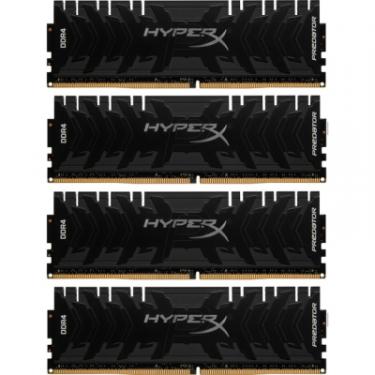 Модуль памяти для компьютера Kingston Fury (ex.HyperX) DDR4 64GB (4x16GB) 3000 MHz HyperX Predator Фото