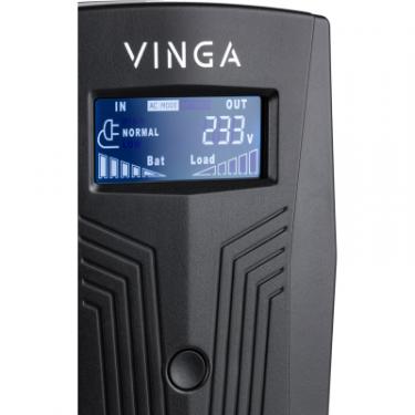 Источник бесперебойного питания Vinga LCD 1200VA plastic case Фото 2