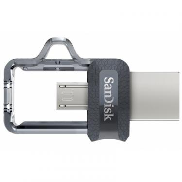 USB флеш накопитель SanDisk 64GB Ultra Dual Black USB 3.0 OTG Фото 2