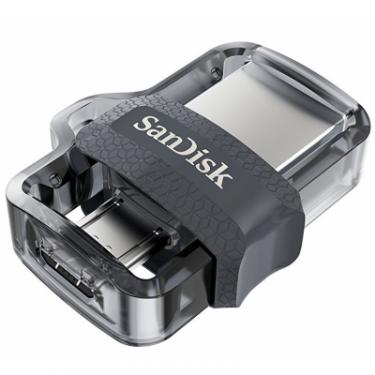 USB флеш накопитель SanDisk 64GB Ultra Dual Black USB 3.0 OTG Фото 3