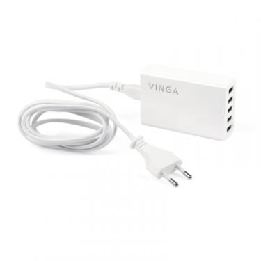 Зарядное устройство Vinga M044 Smart Charge + QC3.0 Фото 2