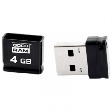 USB флеш накопитель Goodram 4GB UPI2 (Piccolo) Black USB 2.0 Фото 1