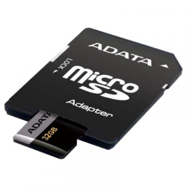 Карта памяти ADATA 32GB microSD class 10 UHS-I U3 Фото 1