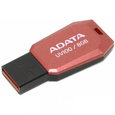 USB флеш накопитель ADATA 8GB DashDrive UV100 Red USB 2.0 Фото 1