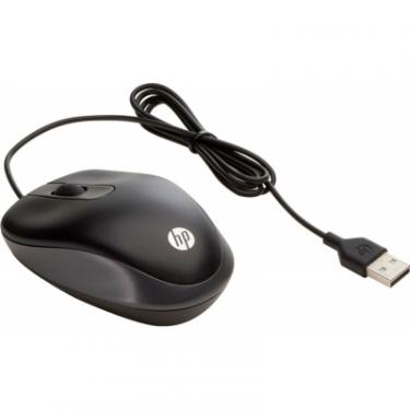 Мышка HP Travel Mouse USB Black Фото