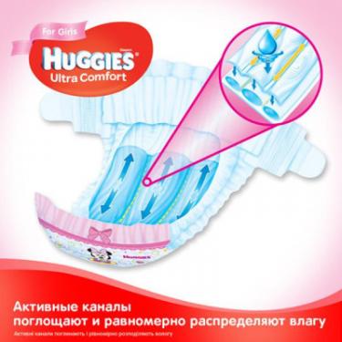 Подгузники Huggies Ultra Comfort 5 Mega для девочек (12-22 кг) 56 шт Фото 2