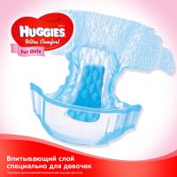 Подгузники Huggies Ultra Comfort 4 Conv для девочек (7-16 кг) 17 шт Фото 3