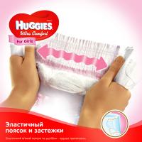 Подгузники Huggies Ultra Comfort 4 Conv для девочек (7-16 кг) 17 шт Фото 4