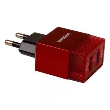 Зарядное устройство Greenwave 2*USB 5V/2.4A Фото 1