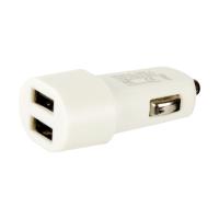 Зарядное устройство Fly 2*USB, 2.1A + cable micro USB White Фото 1
