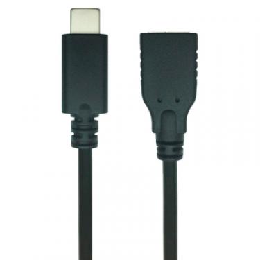 Дата кабель REAL-EL USB 2.0 Type C to AF 0.1m Фото