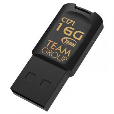 USB флеш накопитель Team 16GB C171 Black USB 2.0 Фото 1