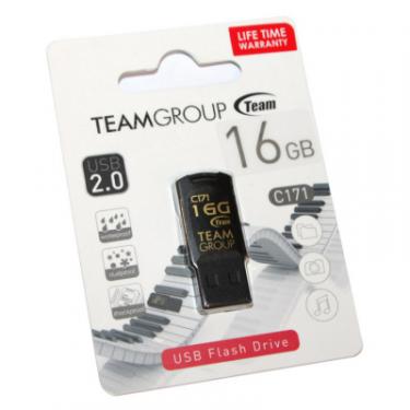 USB флеш накопитель Team 16GB C171 Black USB 2.0 Фото 2