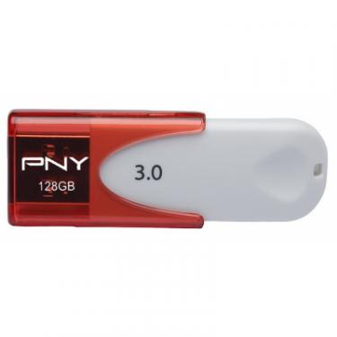 USB флеш накопитель PNY flash 128GB Attache4 Red USB 3.0 Фото