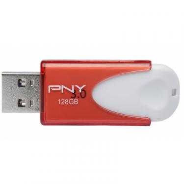 USB флеш накопитель PNY flash 128GB Attache4 Red USB 3.0 Фото 1