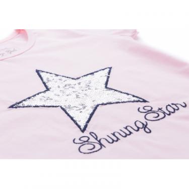 Набор детской одежды Breeze футболка со звездой и юбка в пайетках Фото 5